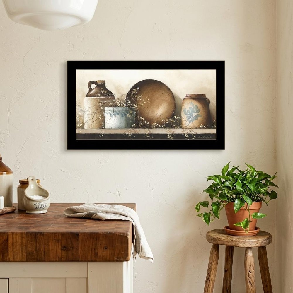 Shelf Life Too 2 Black Framed Print Wall Art