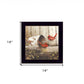 Playing Around 2 Black Framed Print Wall Art
