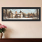 Peace In This Home Black Framed Print Wall Art