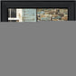 Reflecting Time Black Framed Print Wall Art