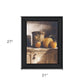 Crocks and Pumpkins Black Framed Print Wall Art