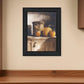 Crocks and Pumpkins Black Framed Print Wall Art