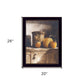 Crocks and Pumpkins 2 Black Framed Print Wall Art
