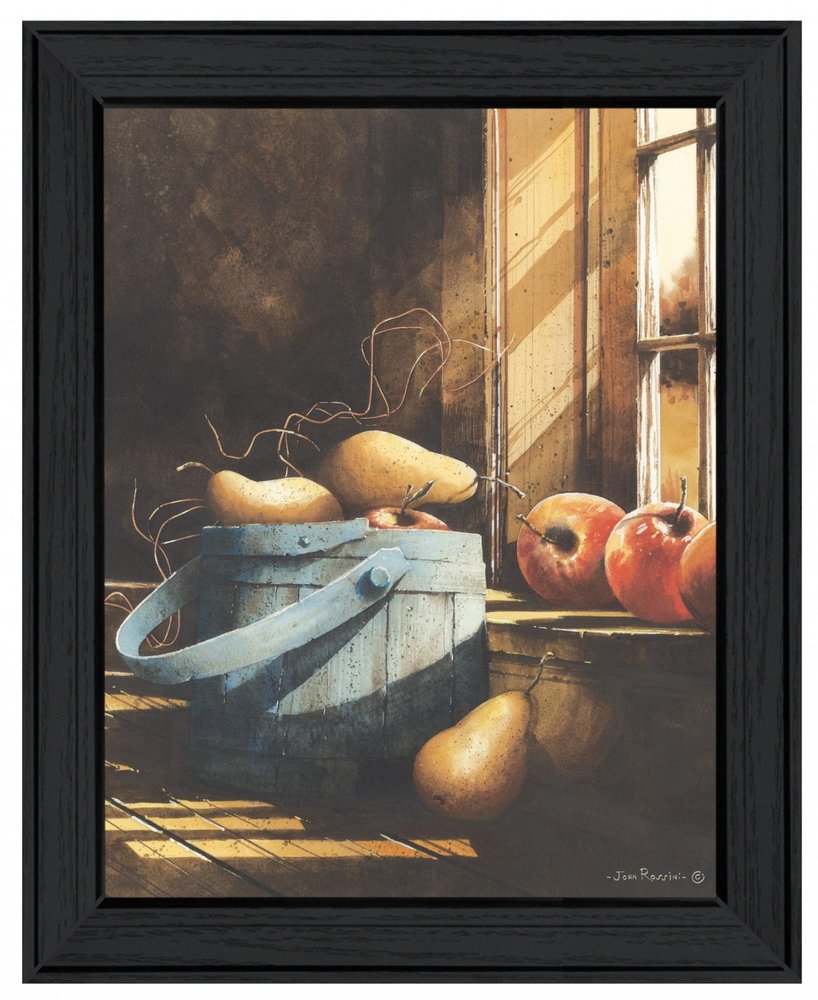 Morning Light Black Framed Wall Art