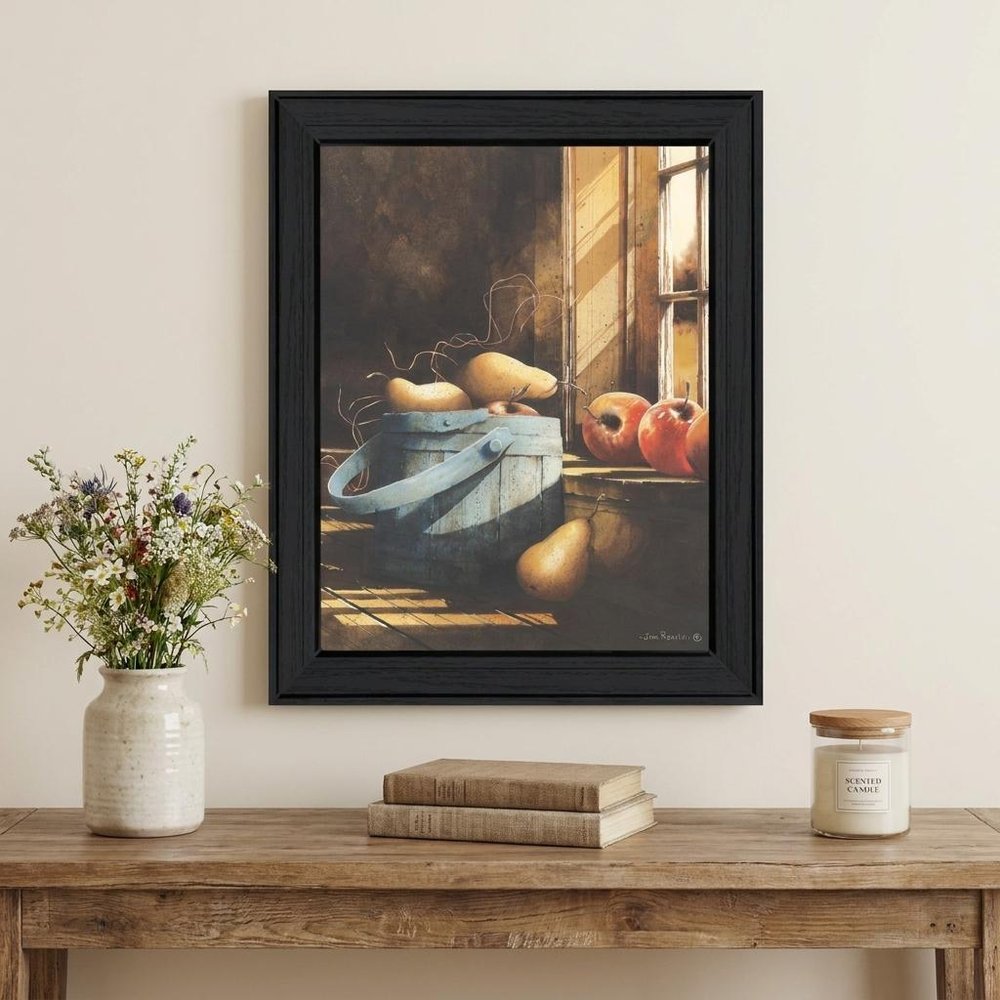 Morning Light Black Framed Wall Art