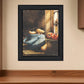 Morning Light Black Framed Print Wall Art