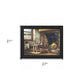 His Morning Coffee 1 Black Framed Print Wall Art
