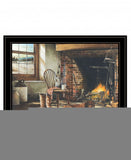 His Morning Coffee 2 Black Framed Print Wall Art