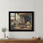 His Morning Coffee 2 Black Framed Print Wall Art