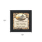 Hope and Dreams 1 Black Framed Print Wall Art