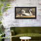 Country Charm Black Framed Print Wall Art