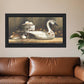 Country Charm Black Framed Print Wall Art