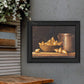 Pears and Crocks 1 Black Framed Print Wall Art