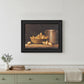 Pears and Crocks 1 Black Framed Print Wall Art