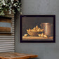 Pears and Crocks 2 Black Framed Print Wall Art