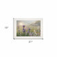 Bloom where you are planted 1 White Framed Print Wall Art