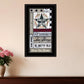 Families are Forever 4 Black Framed Print Wall Art
