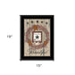 Count your Blessings 2 Black Framed Print Wall Art