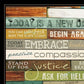 Today is a New Day 3 Black Framed Print Wall Art