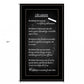 Life Lessons 4 Black Framed Print Wall Art