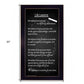 Life Lessons 5 Black Framed Print Wall Art