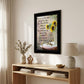 Sharing Sunshine 1 Black Framed Print Wall Art