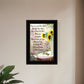 Sharing Sunshine 1 Black Framed Print Wall Art