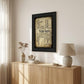 Nina Says 3 Black Framed Print Wall Art