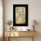 Nina Says 3 Black Framed Print Wall Art