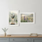 Set Of Two Bloom Where You are Planted 1 White Framed Print Wall Art