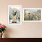 Set Of Two Bloom Where You are Planted 1 White Framed Print Wall Art