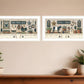Set Of Two Farm Fresh White Framed Print Wall Art