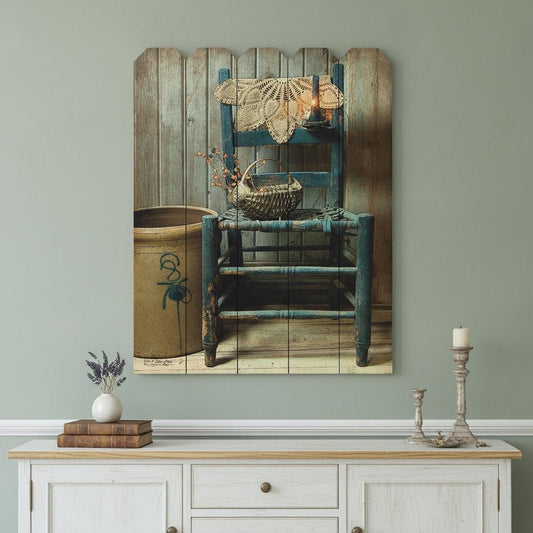 This Old Chair Unframed Print Wall Art