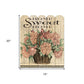 Home Sweet Home Peonies Unframed Print Wall Art