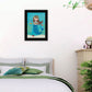Under the Sea 4 Black Framed Print Wall Art