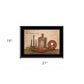 A Simple Life 3 Black Framed Print Wall Art
