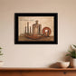 A Simple Life 3 Black Framed Print Wall Art