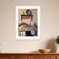 The Kitchen Sink 2 White Framed Print Kitchen Wall Art