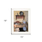 The Kitchen Sink 2 White Framed Print Kitchen Wall Art