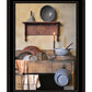 The Kitchen Sink 2 White Framed Print Kitchen Wall Art