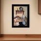 The Kitchen Sink 2 White Framed Print Kitchen Wall Art