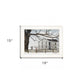 A Little Snow House 2 White Framed Print Wall Art