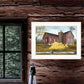 Farm Life 2 White Framed Print Wall Art