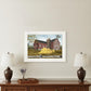 Farm Life 2 White Framed Print Wall Art