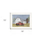 Spring Rain 2 White Framed Print Wall Art