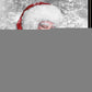 Santas Little Friends 4 Black Framed Print Wall Art