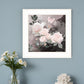 Noir Roses 1 White Framed Print Wall Art