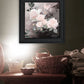 Noir Roses 1 White Framed Print Wall Art
