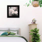 Noir Roses 1 White Framed Print Wall Art