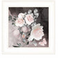 Noir Roses IV 3 White Framed Print Wall Art